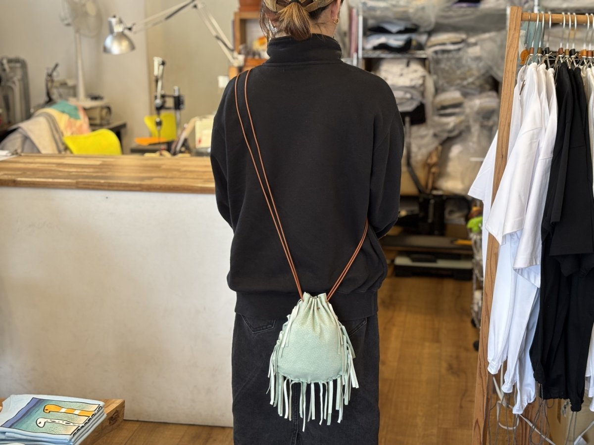 画像1: 【30%OFF】巾着バッグ（XS） (1)