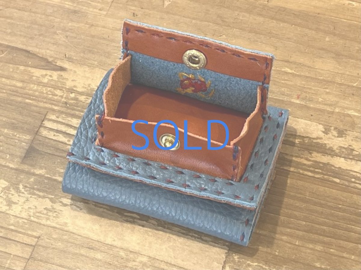 画像2: 三つ折り財布（ミニ） (2)