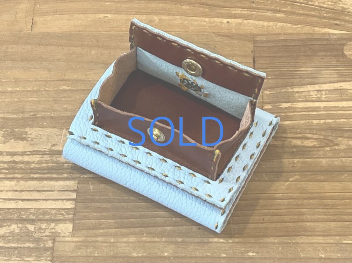 画像2: 三つ折り財布（ミニ） (2)