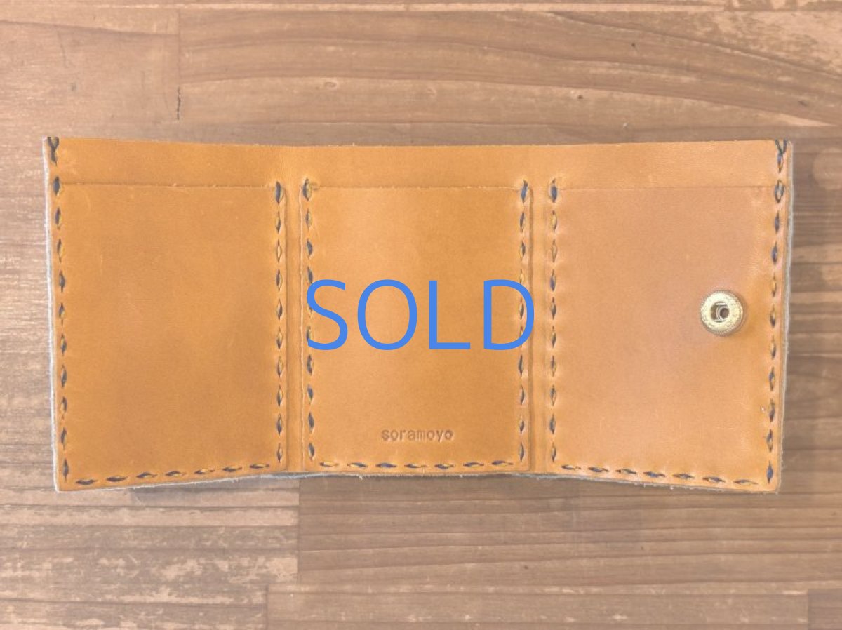 画像3: 三つ折り財布（ミニ） (3)