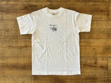 画像1: 【オーガニックコットン】刺繍カメ - Tシャツ (1)