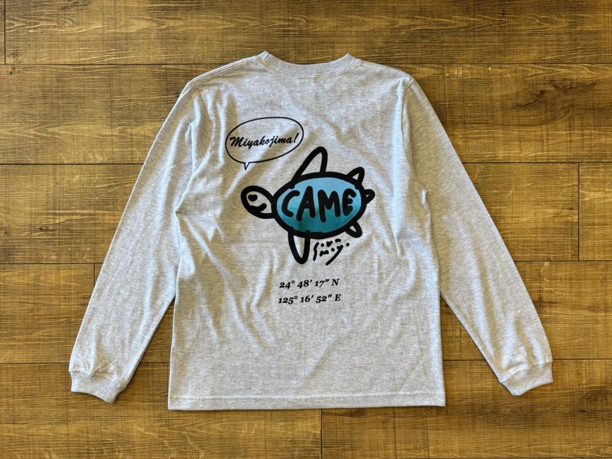 画像1: 【1,000円off】宮古島カメ - ロンT (1)