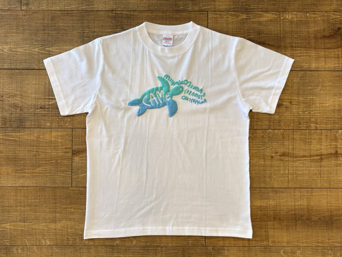 画像1: ぷくぷくカメ - Tシャツ (1)