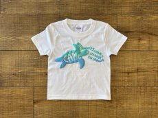 画像1: 【キッズ】ぷくぷくカメ - Tシャツ (1)