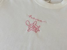 画像2: 【オーガニックコットン】刺繍カメ - Tシャツ (2)