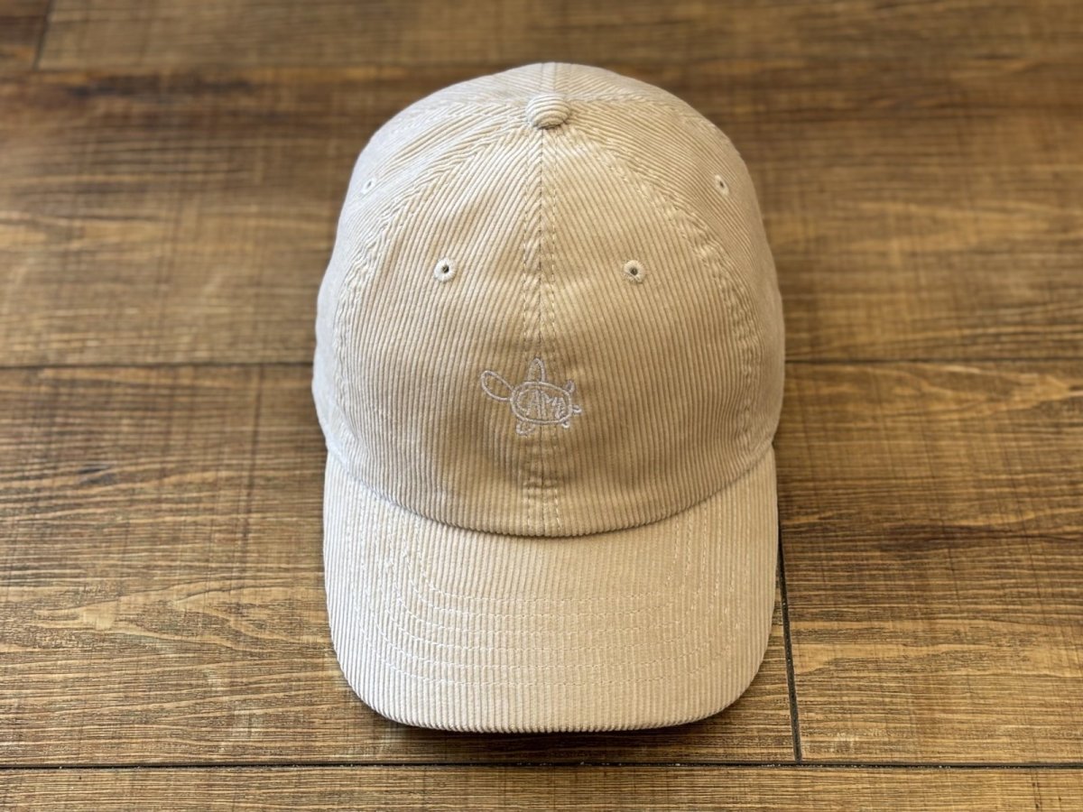 画像1: 刺繍カメ - コーデュロイキャップ (1)