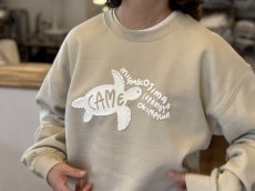 画像3: ぷくぷくカメ - スウェットシャツ (3)