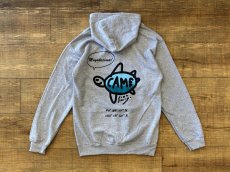 画像1: 宮古島カメ - スウェットフルジップパーカ (1)