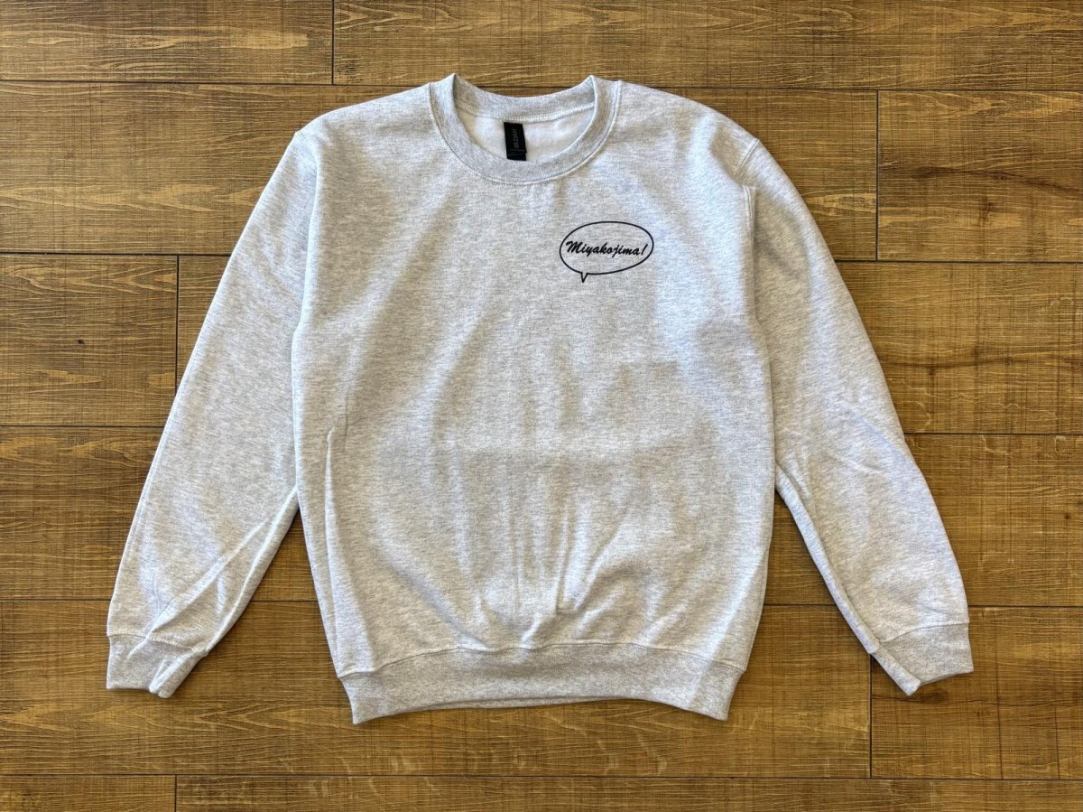 画像2: 宮古島カメ - スウェットシャツ (2)